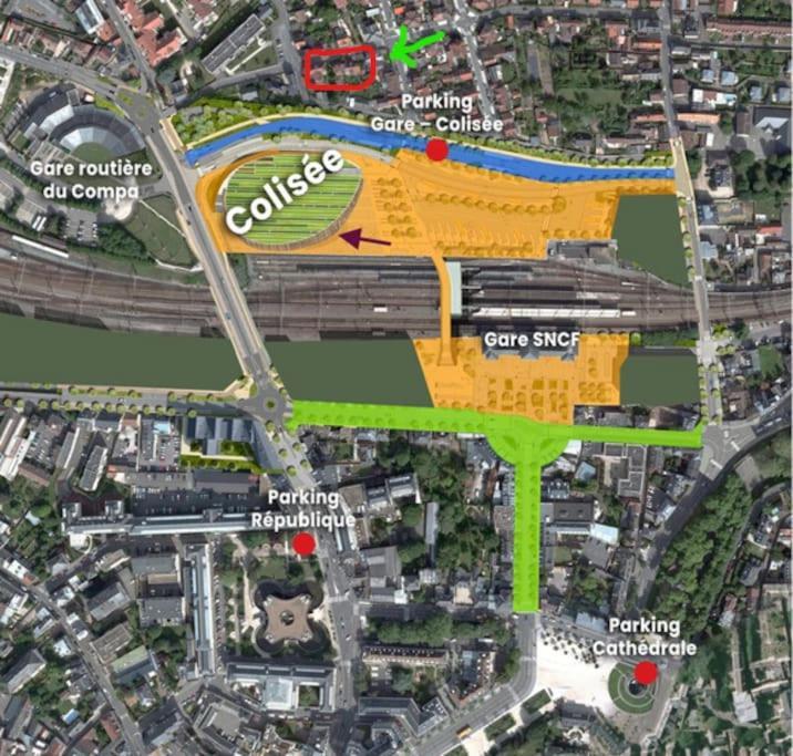 Studio 2 Chartres Gare Et Colisee A 100 M Kültér fotó